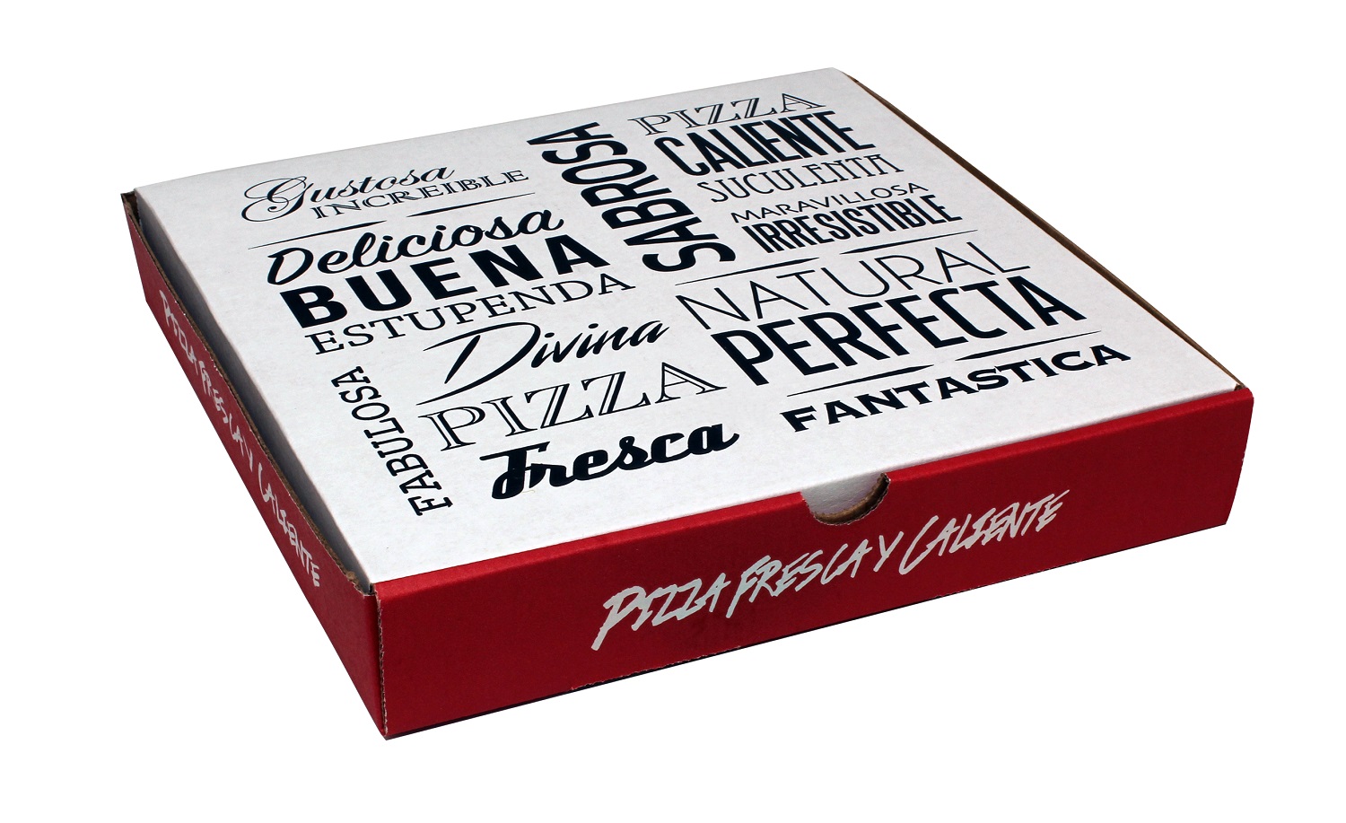 Caja de Pizza con Diseño 10"x10"x1.5" Jocla Panama